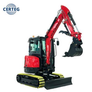 3.5 Ton Zero-Swing Excavator-Certeg CT35U