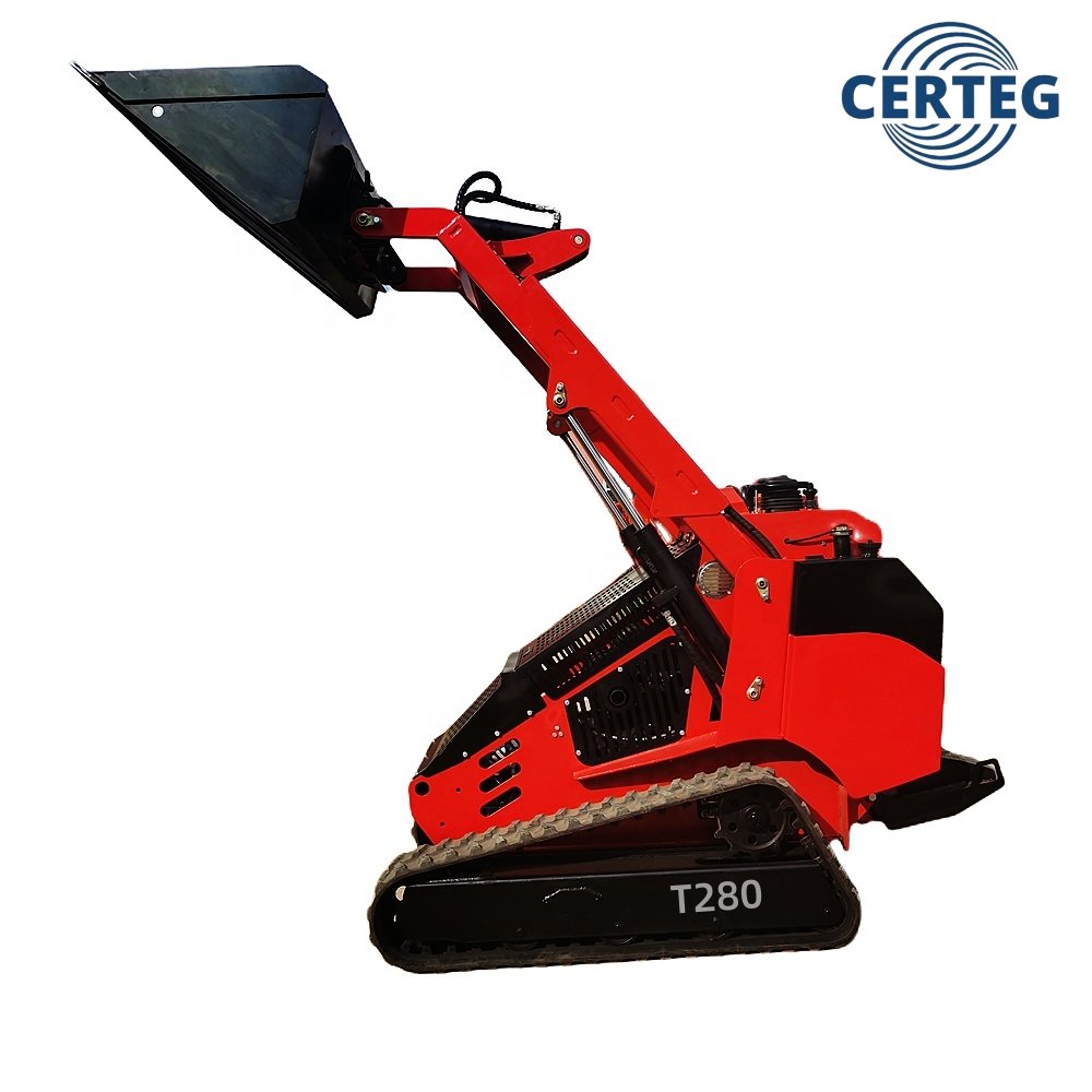 Mini Track Skid Steer Loader for Sale-T280 - Image 3