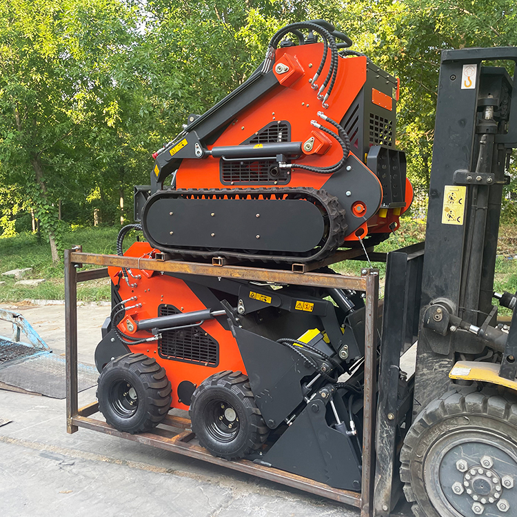 380kg Wheeled Skid Steer