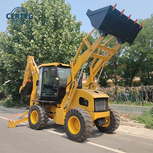Heavy-Duty75kW Backhoe Loader for Sale | CERTEG CTB30-25 - Image 2