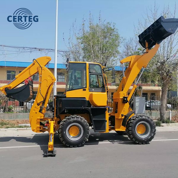 Heavy-Duty75kW Backhoe Loader for Sale | CERTEG CTB30-25 - Image 3