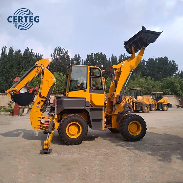 Heavy-Duty75kW Backhoe Loader for Sale | CERTEG CTB30-25 - Image 5